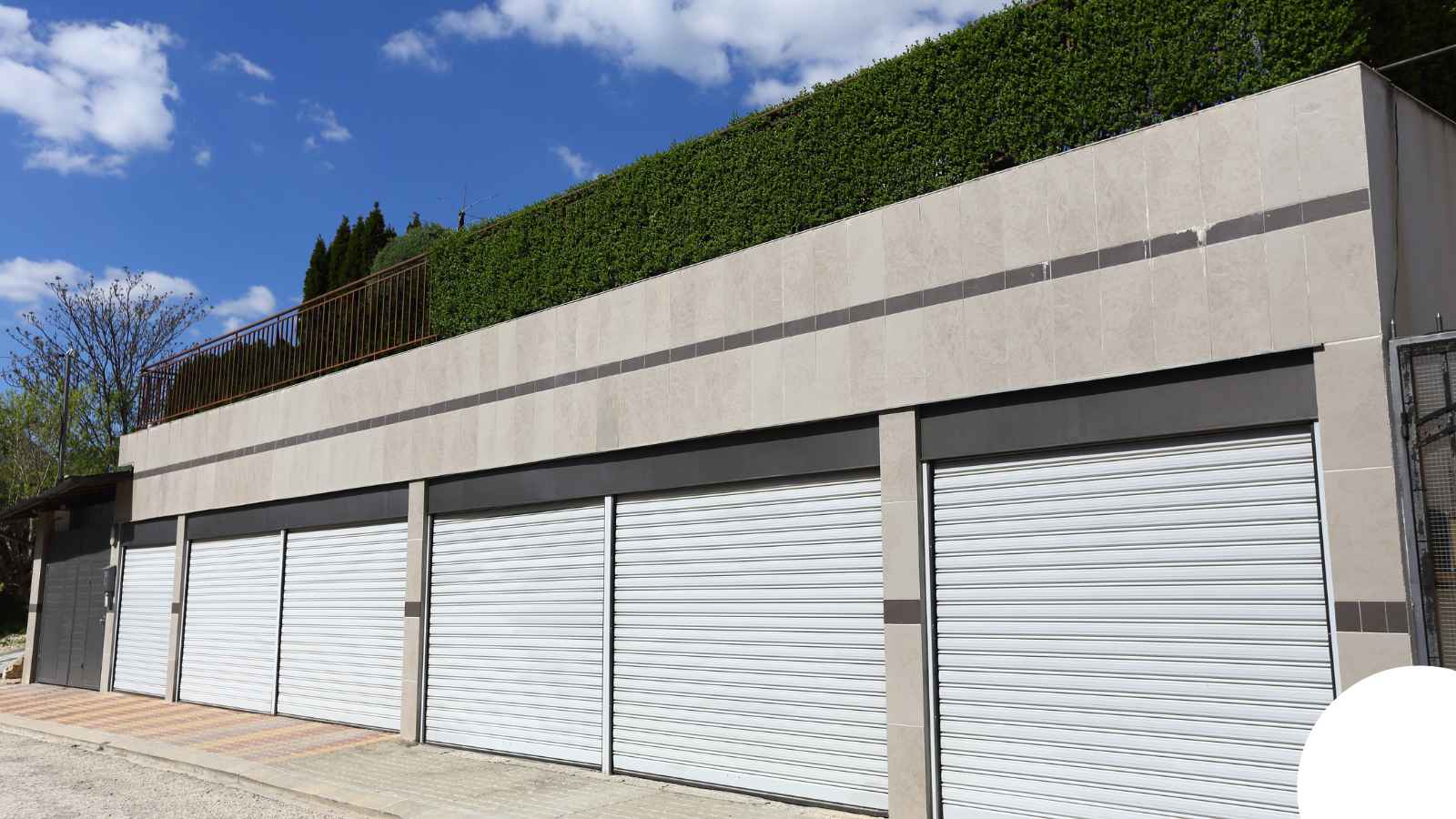 Garage Door in Lancaster, CA — Broken Spring Replacement Lancaster Garage Door in Lancaster, CA — Broken Spring Replacement Lancaster
